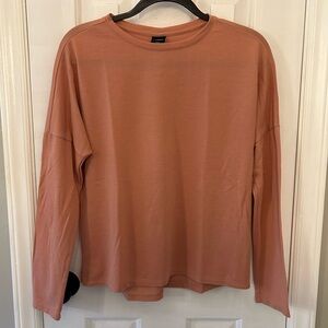 REI Size S Small Bluesign Product Long Sleeve Salmon Color Top